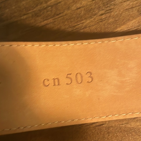 Stefania Carrera brown leather belt - Picture 6 of 6